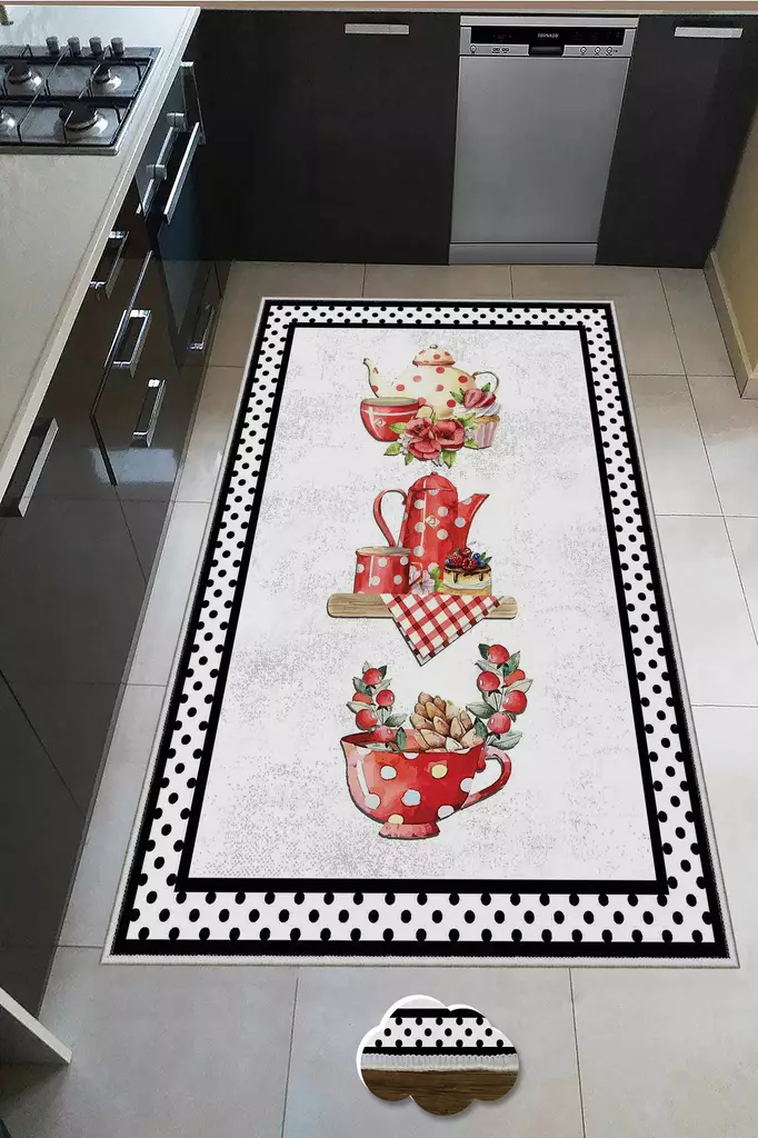 Matta Conceptum Wookece259 Flerfärgad Polyester 60x100 cm - Små mattor och gångmattor - 8683342309912 - 1