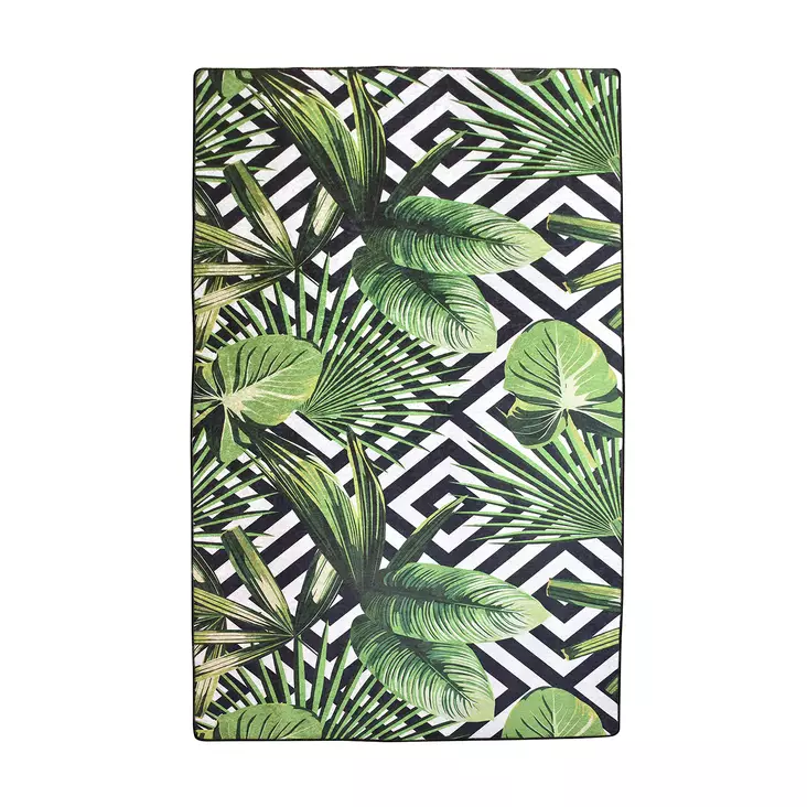 Gångmatta Conceptum Tropic Djt Flerfärgad Polyester 80x200 cm - Små mattor och gångmattor - 8682870870772 - 1