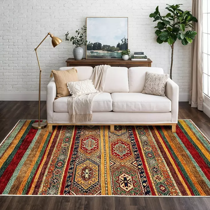 Gångmatta Conceptum W1096 Flerfärgad Polyester 100x150 cm - Stora och medelstora mattor - 8683342897402 - 1