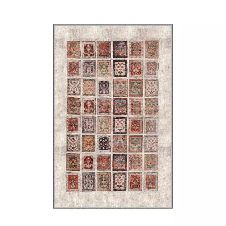 Gångmatta Conceptum Eexfab808 Flerfärgad Polyester 100x200 cm - Stora och medelstora mattor - 8682870070202 - 1