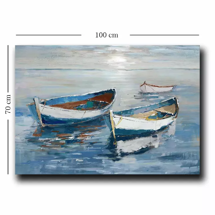 Canvastavla Wallity Flerfärgad Canvas 70x100 cm - Tavlor och ramar - 8684283328062 - 1