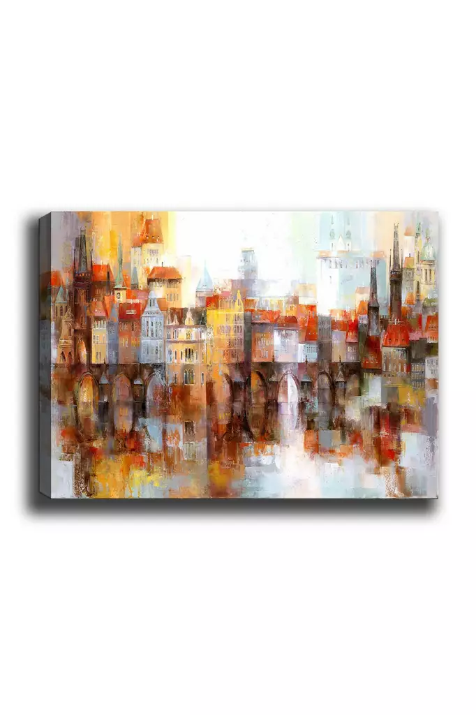 Canvastavla Wallity Flerfärgad Canvas 70x100 cm - Tavlor och ramar - 8681875612592 - 1