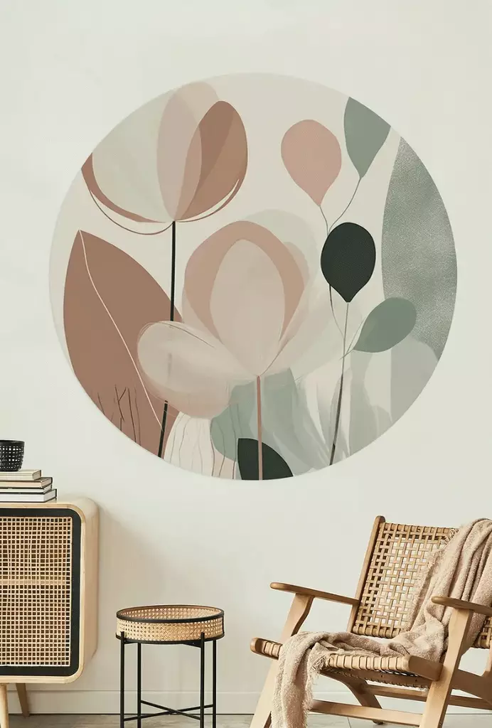 Väggdekor Wallity Flerfärgad PVC 78x78 cm - Väggdekaler och tapeter - 8684283615902 - 1