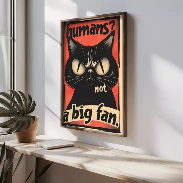 Inramad MDF-tavla Wallity Flerfärgad MDF 50x70 cm - Tavlor och ramar - 8684282630982 - 1