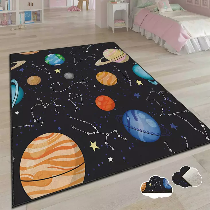 Matta Conceptum Csbrghl660 Flerfärgad Polyester 140x220 cm - Stora och medelstora mattor - 8682870690752 - 1