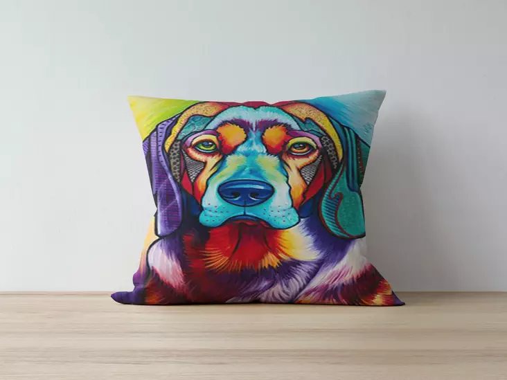 Kuddfodral Aberto Design A1042 Flerfärgad Polybomull 43x43 cm - Prydnadskuddar - 8682870194212 - 1