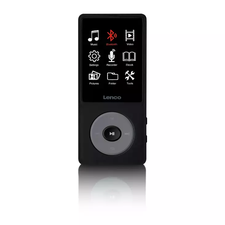 MP3/MP4-spelare med Bluetooth® och 8 GB internminne Svart - Radioapparater - 8711902080992 - 10