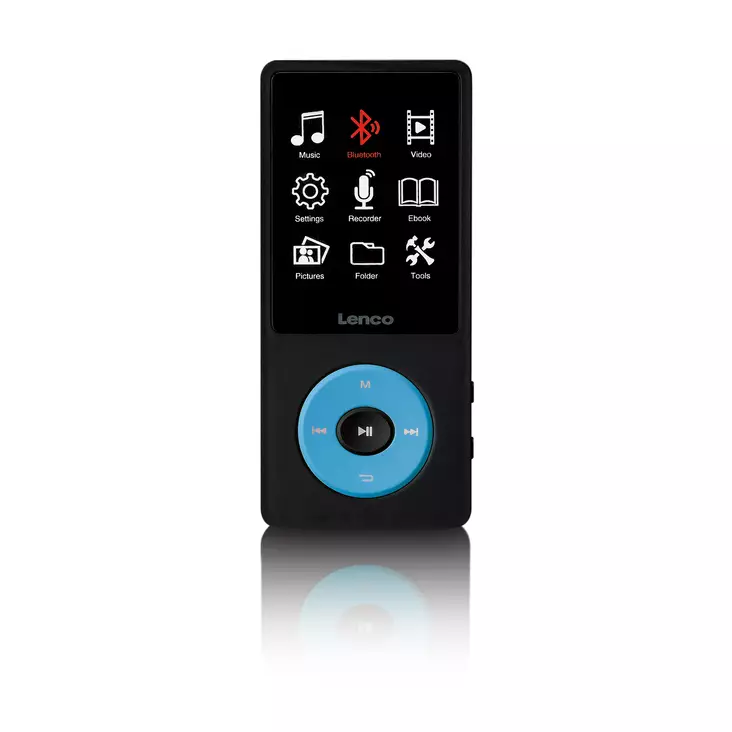 MP3/MP4-spelare med Bluetooth® och 8 GB internminne Blå - Radioapparater - 8711902081012 - 10