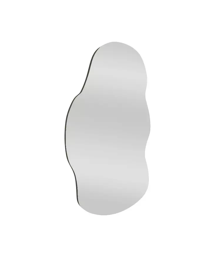 Spegel Hanah Home Baby Svart MDF 40x72x2,2 cm - Speglar - 8683743822652 - 1