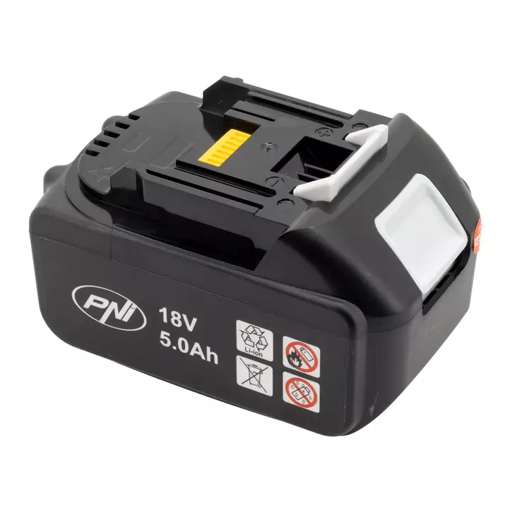PNI 18 V 5,0 Ah-batteri – kompatibelt med Jonköping och Makita LXT - Batterier och laddare - 0283080143182 - 1