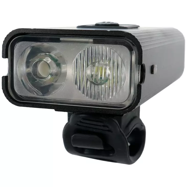 Polkupyörän etuvalo 1000lm LED, ladattava - Cykellampor - 6418536017302 - 1