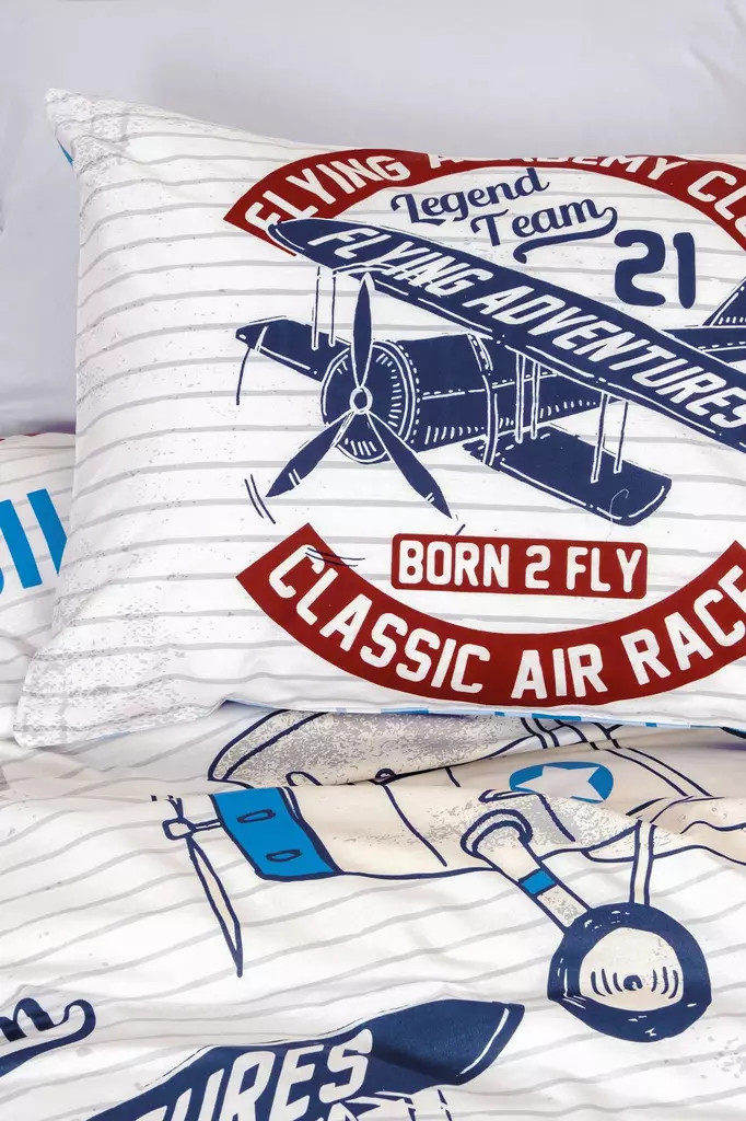 Ranforce Young påslakanset, grått, 160 x 220 cm, mjukt, andningsbart - Lakan och örngott - 8684283403172 - 1