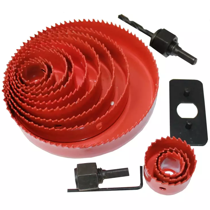 Hålsågsats 16 delar - Hålsågar - 6430013065712 - 1