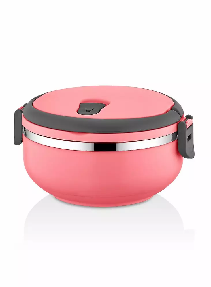 Matlåda Hermia Röd Rostfritt Stål 750 ml - Matlådor och matförvaringsbehållare - 8683342445832 - 1