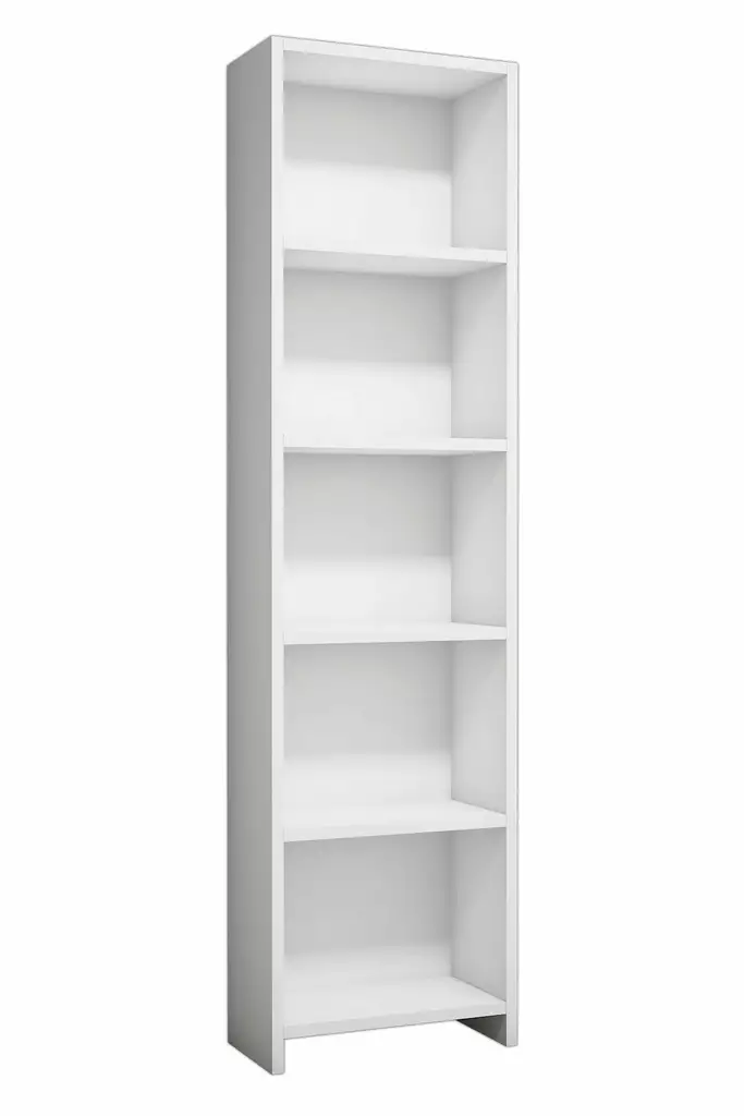 Bokhylla Hanah Home Bark?n Vit Spånskiva 40x150x19,6 cm - Bokhyllor - 8681875302882 - 1