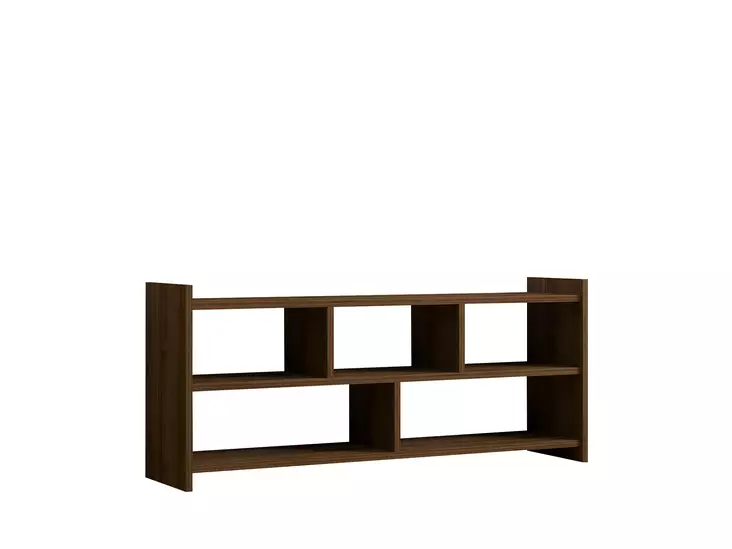 TV-bänk Hanah Home Pera Valnöt Spånskiva 117,5x55x28 cm - TV-bänkar - 8683342740302 - 1