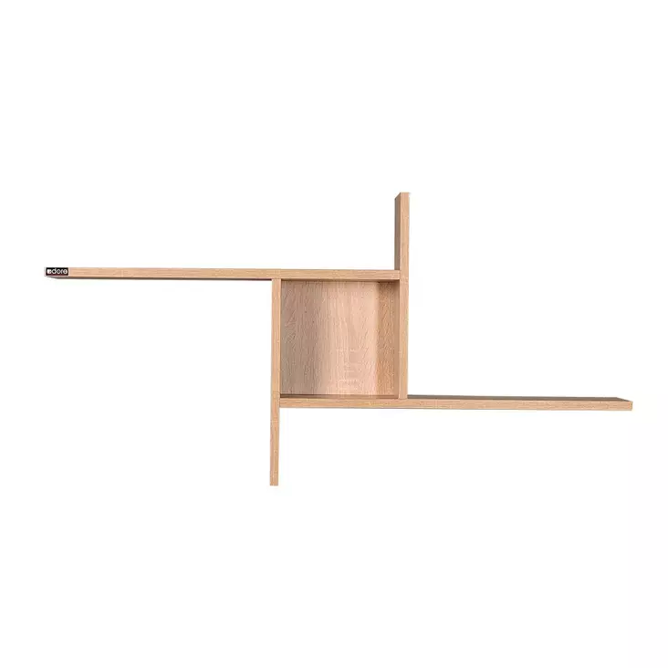 Vägghylla Hanah Home Raf 04 Ss 1 Sonomo Spånskiva 100x50x18 cm - Vägghyllor - 8684282178712 - 1