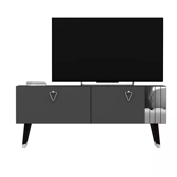 TV-bänk Hanah Home Tarab Antracit Spånskiva 120x30x50 cm - TV-bänkar - 8683742102212 - 1