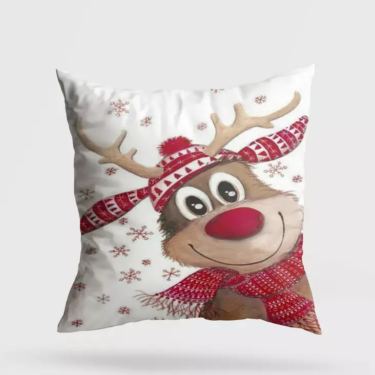 Kudde, flerfärgad, 43 x 43 cm, bekväm, stilren, praktisk - Kuddar och täcken - 8683743381142 - 1