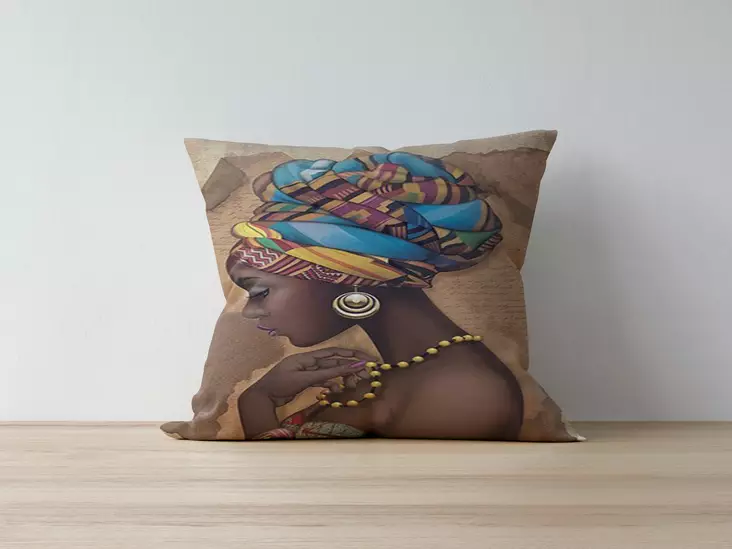 Kuddfodral Aberto Design A1039 Flerfärgad Polybomull 43x43 cm - Kuddar och täcken - 8682870194182 - 1