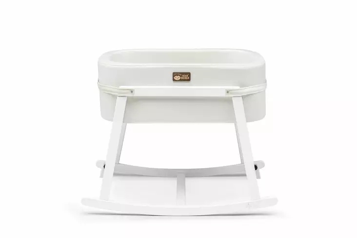 Cradle Hanah Home Hier Vit Massiv Furu Polyester 90x70x58 cm - Barnmöbler - 8683342780612 - 1