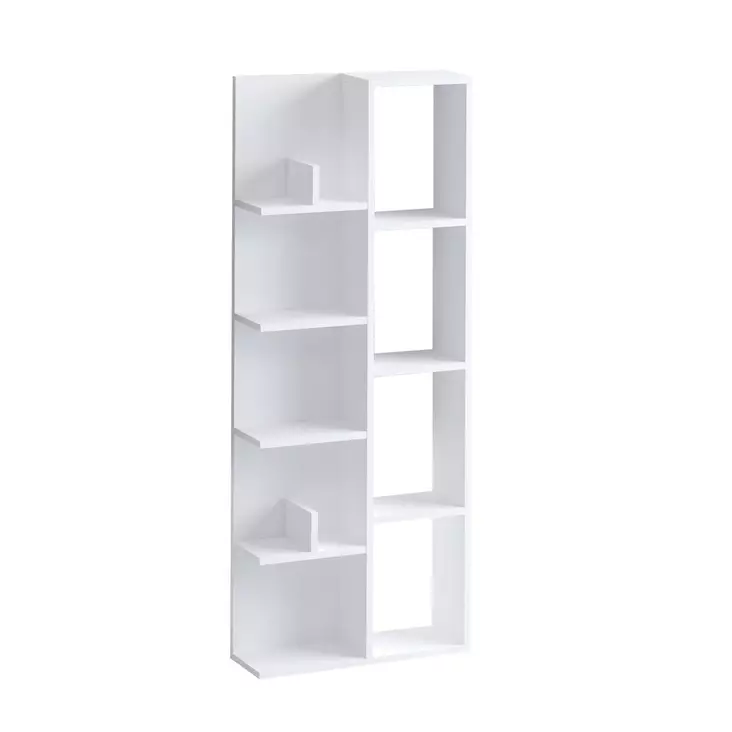 Bokhylla Hanah Home Viva Vit Spånskiva 60x150x18 cm - Bokhyllor - 8683743537082 - 1