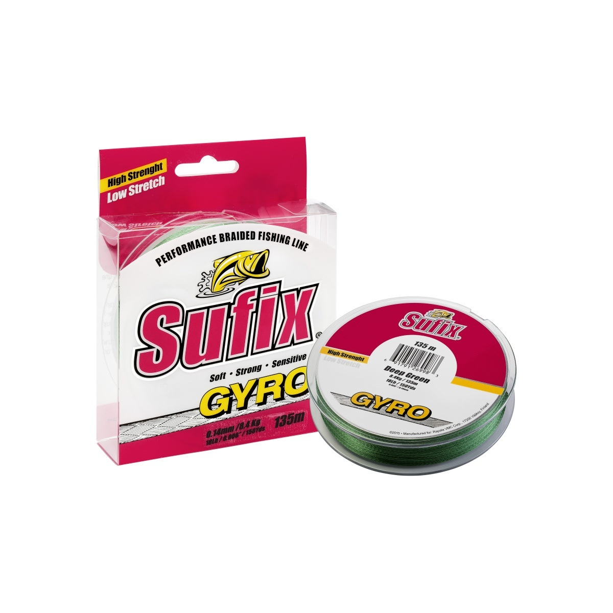 Ligne Tressée Sufix 832 Advanced Superline – 9 Kg, 0,22 Mm, 274 M – Ultra Résistante Pour Pêche En Bateau