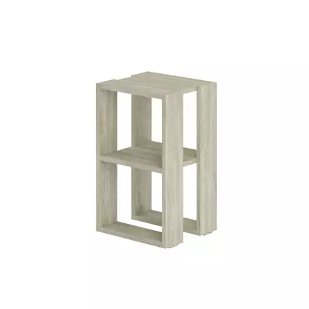 Sängbord Hanah Home Lonie Travertin Spånskiva 30x55x30 cm - Nattduksbord - 8684283438853 - 1