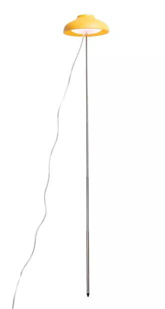 Kasvivalo Iris 5W-835 240lm USB keltainen - Golv- och bordslampor - 6435200292643 - 2