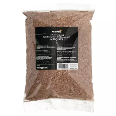 Spån för kallrökning Mesquite Mustang - Grilltillbehör - 6410412903563 - 1