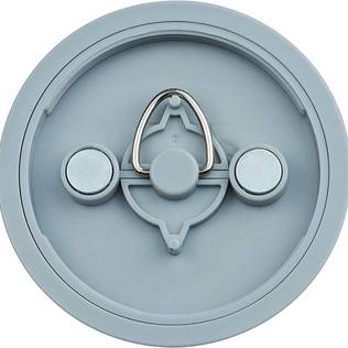 LED nattlampa / orienteringsljus med infraröd rörelsedetektor (mjukt ljus inkl. tryckknapp och batterier) vit - Nattlampor - 4007123637683 - 2