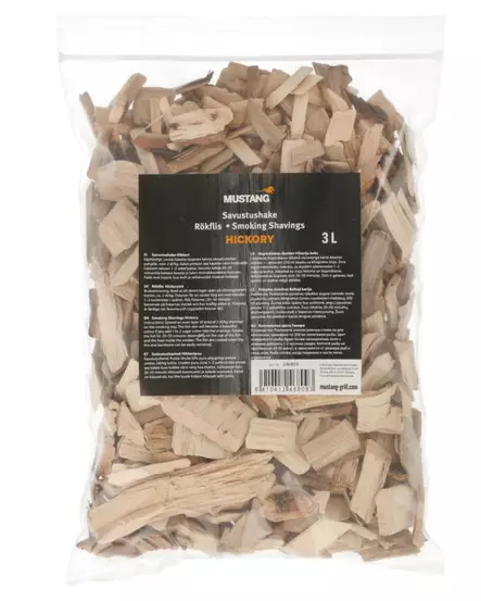 Mustang savustushake Hikkori 3 L - Grilltillbehör - 6410412468093 - 1
