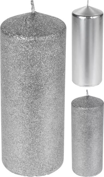 P=C3=B6yt=C3=A4kynttil=C3=A4 hopea 18 cm 30h - Ljus och lyktor - 8719987653483 - 1