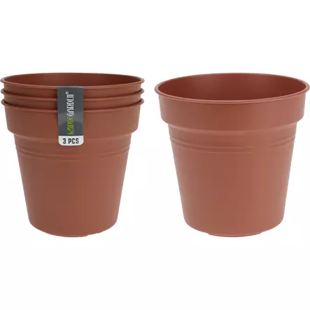 Blomkrukeset 3 st, 13x12 cm - Krukor - 8720573498463 - 1