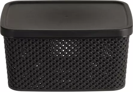 Förvaringslåda med Lock 23x17x12 cm - Plastlådor och förvaringslådor - 8720573156813 - 2