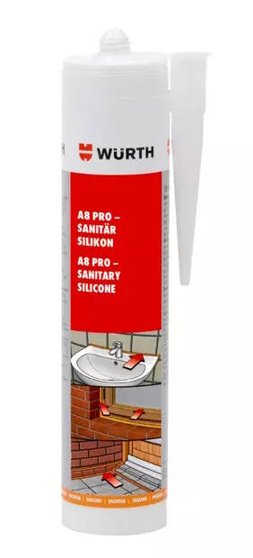 Silikoni Vaalea Harmaa 310ml - Spackel och fyllmedel - 4056807696133 - 1