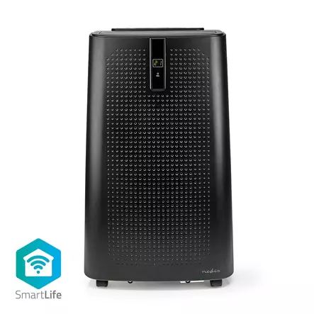 SmartLife 3-i-1 Luftkonditionering | Wi-Fi | 12000 BTU | 100 m³ | Avfuktning | Android / IOS | Energiklass: A | 3 hastighetsinställning | 65 dB | Svart - Fläktar och luftkonditioneringsapparater - 5412810417513 - 1