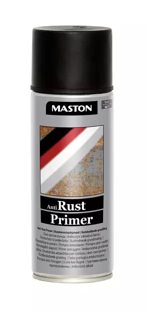 Spraymaali Anti Rust-primer musta 400ml - Sprayfärger - 4104040009903 - 1