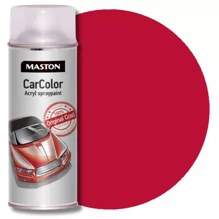 Sprayfärg CarColor röd 101850 400ml - Maston Bilfärg sprayfärger - 6412490001193 - 1