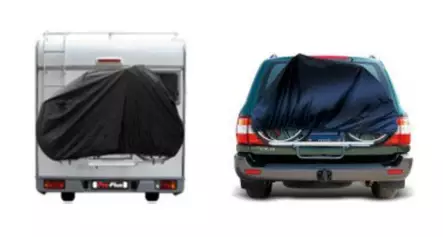 Suojapeite kahdelle polkypy=C3=B6r=C3=A4lle taakse - Cykeltillbehör och reservdelar - 6418536008133 - 1