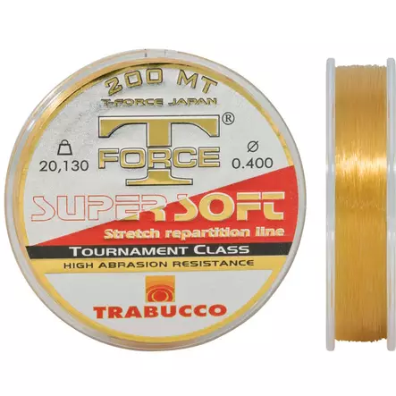 T-force Super Soft 200 m 0,255 mm - Fiskelinor - 8054393017963 - 1