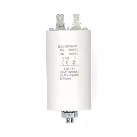 Capacitor CBB60 16UF 450Vac Faston 10 pcs - Reservdelar - 5412810477203 - 10