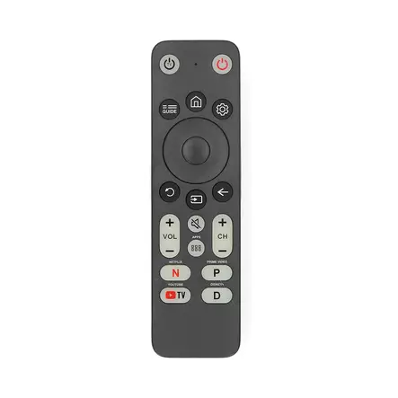 Universalfjärrkontroll | Förprogrammerad | 3 Enheter | Amazon Prime / Disney + Button / Netflix Knapp / Stora knappar / Youtube Knapp | Infraröd | Svart - Fjärrkontroller - 5412810482023 - 1