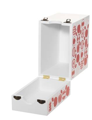 Puulaatikko mehupusseille Marjukka - Matfrysning och konservering - 6410416126593 - 2