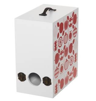 Puulaatikko mehupusseille Marjukka - Matfrysning och konservering - 6410416126593 - 1