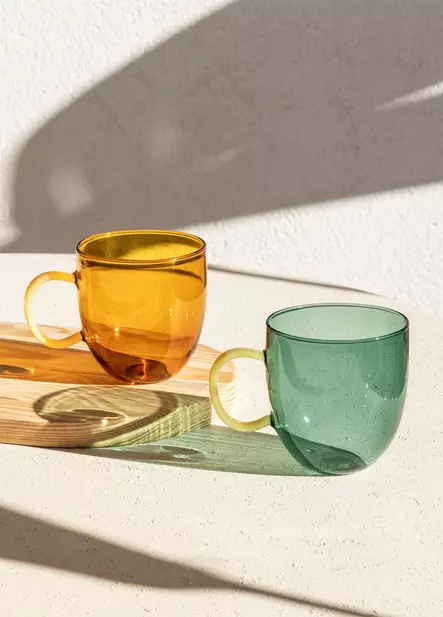 Glas Hermia Amber Borosilikatglas 450 ml - Dricksglas - 8684283559343 - 2