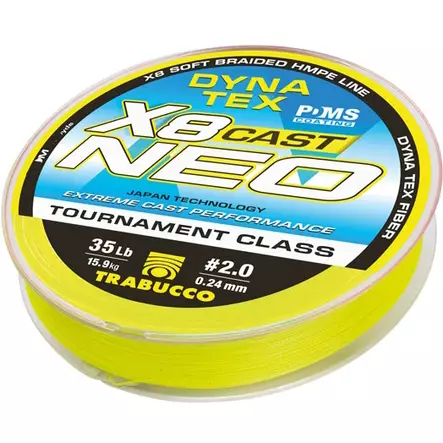 Dyna-Tex Neo X8 Cast 150 m 0,185 mm - Fiskelinor - 8054393178473 - 1