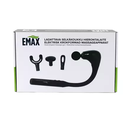 Emax selkäkoukku hierontalaite - Muskelavslappnare och massage - 6418536037133 - 1