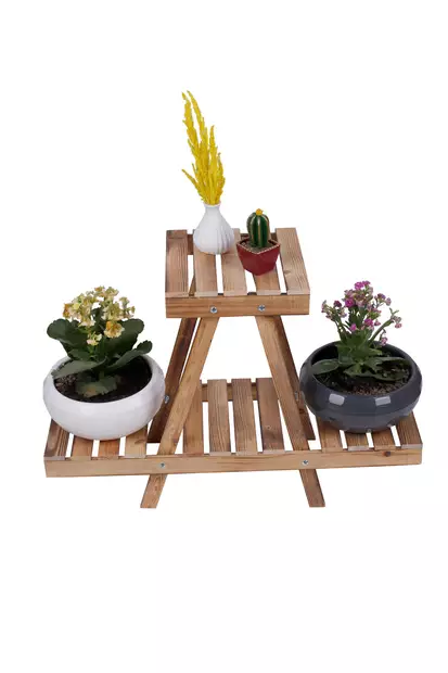 Jardinjär, naturvit, 50 cm x 70 cm x 24 cm, särskild design, skickligt utförd - Blomsterställ och växtstöd - 8683342261753 - 1