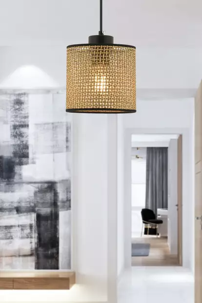 Taklampa Opviq Balance Beige Metall 15 x 15 cm - Tak- och vägglampor - 8684283466153 - 2